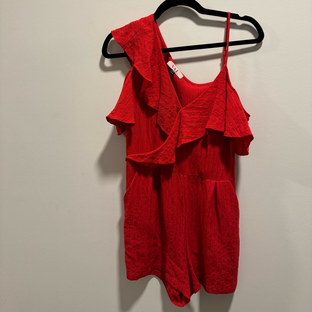 Women’s Red Romper